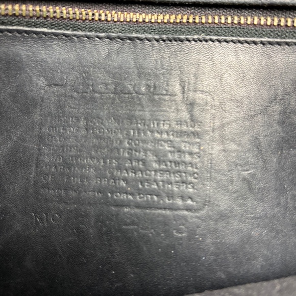 Vintage Coach NYC Convertible Clutch - Picture 4 of 5